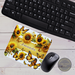 Love sunflowers, butterflies, and rustic designs? This adorable floral mouse pad is perfect for your desk! 